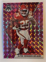 CLYDE EDWARDS-HELAIRE 2020 MOSAIC PINK-CHIEFS