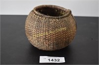 Antique Pima Indian Hand-Woven Basket