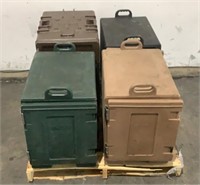(4) Assorted Hot Boxes