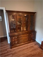 Vintage Ethan Allen Classic Manor China Cabinet