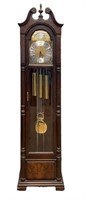 H.L. Hubbell Long Case Grandfather Pendulum Clock