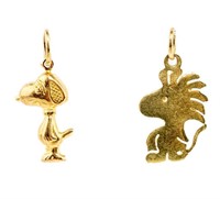 Jewelry 14kt Yellow Gold Peanuts Charms