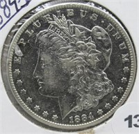 1884-S Morgan Silver Dollar.