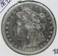 1886-O Morgan Silver Dollar.