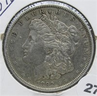 1892 Morgan Silver Dollar.