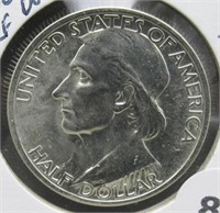 1937 UNC/BU Daniel Boone Comm. Silver Half