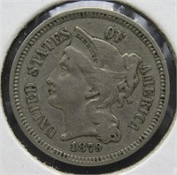 1879 3 Cent Nickel.