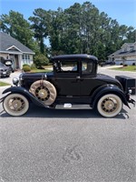 1930 Model A Sport Coupe beautifully restored