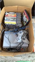 SONY PLAYSTATION 1 GAME CONSOLE WITH 2 CONTROLLERS