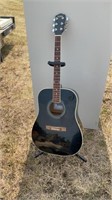 STRINGLESS GUITAR WITH STAND