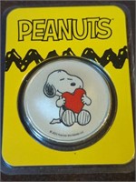 Peanuts® 2021 SNOOPY 1 oz. .999 Fine Silver Coin