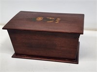 1800's Walnut Lift Top Box with Tray
