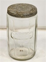 Glass Coffee Jar with Lid