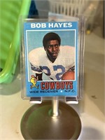 Vintage OLD 1971 Topps Football Card Bob Hayes