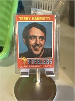 Vintage 1971 Topps Football Card Terry Hanratty