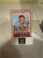 Vintage 1971 Topps Football Card Glen Ray Hines