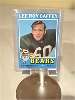 Vintage 1971 Topps Football Card Lee Roy Caffey