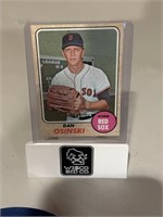 1968 Topps Baseball Dan Osinski Card