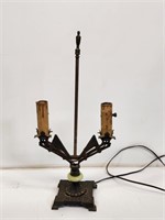 1940's Art Deco Cast Iron Table Lamp