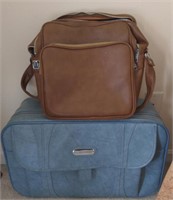 (2) Vintage Suitcases