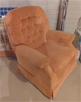 (2) Matching Orange Chairs & Matching Sofa