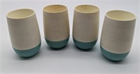 (4) Vintage Vacron Cups