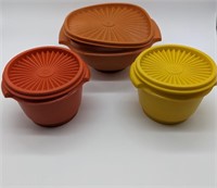 (3) Vintage Tupperware Containers