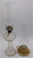 (2) Oil Style Lamps