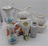 (6) Decorative Vases