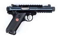 Gun Ruger Mk IV Tactical Semi Auto Pistol .22lr