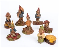 Lot 7 Vintage Tom Clark Garden Gnomes Figurines