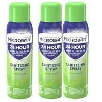 Microban 24-Hour Disinfectant Sanitizing Spray