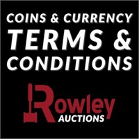 COINS & CURRENCY TERMS & CONDITIONS: