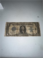 1923 $1 One Dollar Horseblanket Silver Certificate
