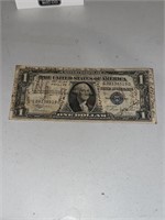 1935 Series B ONE  $1 Silver US Certificate Note