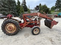 Ford 8N Tractor w/ Loader Bucket, Non-Operable