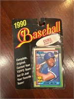 Chicago Cubs 1990 Topps Team Set Baseball Cards