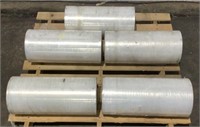 (5) 20" Rolls of Plastic Wrap