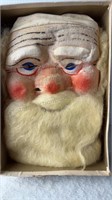 Antique Santa Claus Head Mask Rare Find