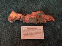 Michigan Native Copper Piece