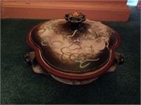 Antique Covered Candy Dish