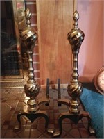 Brass & Cast Iron Log Holders