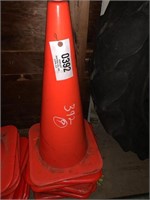 392- 9 orange cones