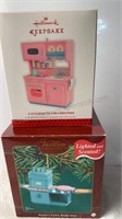 Hallmark Kitchenette for Christmas/ Easy Bake Oven