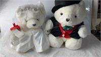 Bride and Groom, 2000  Santa bears