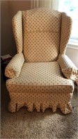 Wing Chair Upholstered 28”W x 43”H x 27”D