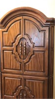 Armoire Wood Armoire Cabinet 77” H 37” W 17.5” D