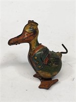 Early J Chein Wind Up Duck Toy