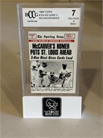 1969 Topps Baseball Roger Maris WS Game 3 BCCG 7