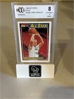 1992 Topps Gold Larry Bird AS BCCG 8 NBA Basketbal